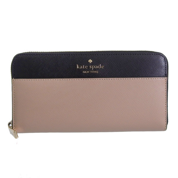 ケイトスペード 財布 レディース 長財布 アウトレット レザー ベージュマルチ マディソン カラーブロック ラージコンチネンタルウォレット madison lg cont wallet KI365-200 KATE SPADE