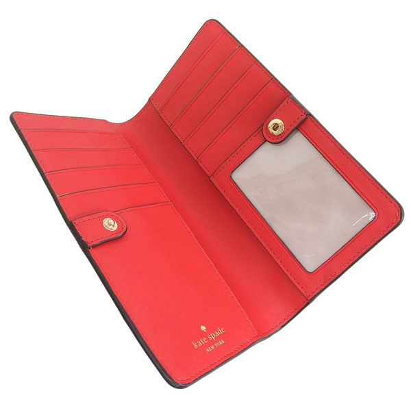 ケイトスペード 財布 レディース 長財布 アウトレット サフィアーノレザー ピンク マディソン madison lg slm bifld KI366-651 KATE SPADE