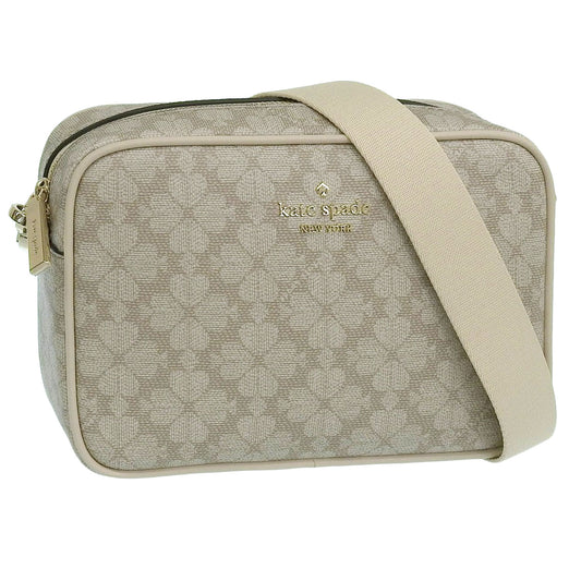 ケイトスペード バッグ レディース ショルダーバッグ アウトレット ベージュマルチ スペードフラワー ミニカメラバッグ SPADE FLOWER MINI CAM BAG KK063-250 KATE SPADE