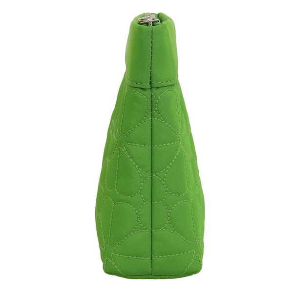 ケイトスペード コスメポーチ 化粧ポーチ レディース アウトレット グリーン spade flower qu cosmetic KK254-300 KATE SPADE