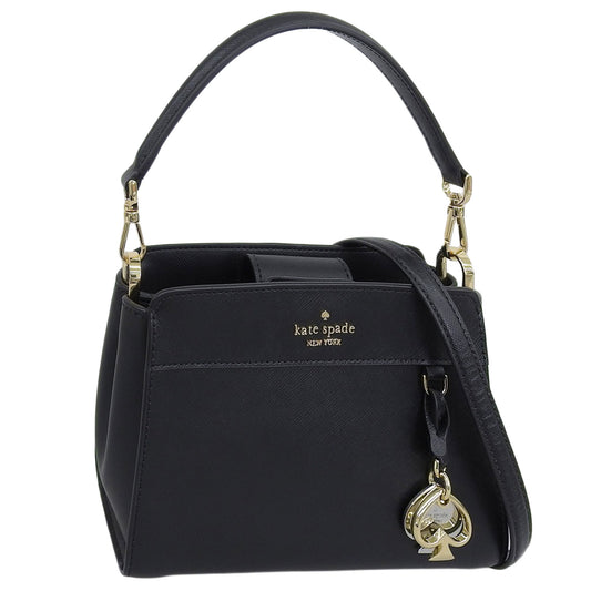 ケイトスペード バッグ レディース 2WAY ショルダーバッグ ハンドバッグ アウトレット レザー ブラック マディソン スモール トップハンドル サッチェル MADISON SAFFIANO LEATHER NEW S KK283-001 KATE SPADE