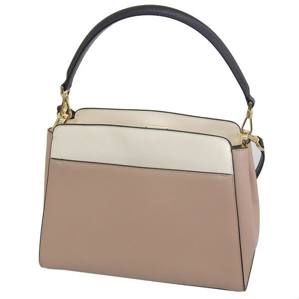 ケイトスペード バッグ レディース ショルダーバッグ ハンドバッグ 2WAY アウトレット レザー ベージュ マディソン madison medium satchel KK286-200 KATE SPADE
