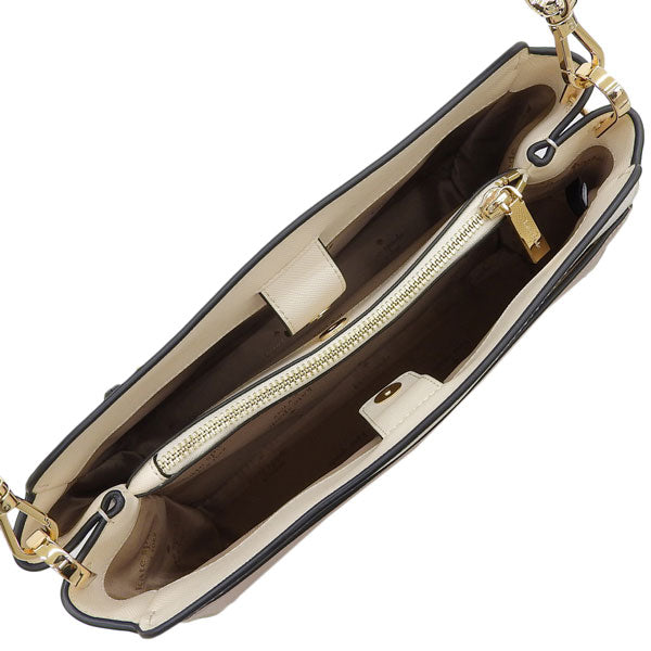 ケイトスペード バッグ レディース ショルダーバッグ ハンドバッグ 2WAY アウトレット レザー ベージュ マディソン madison medium satchel KK286-200 KATE SPADE