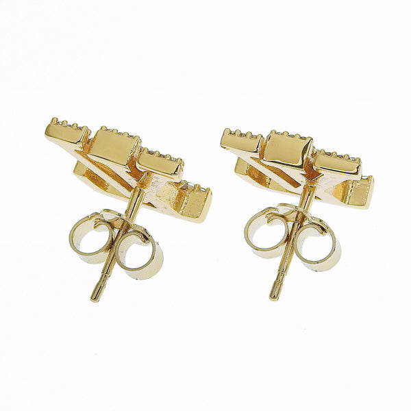 ルイヴィトン アクセサリー レディース ピアス ゴールド ピアス・LV アイコニック ストラス M00609 LOUIS VUITTON