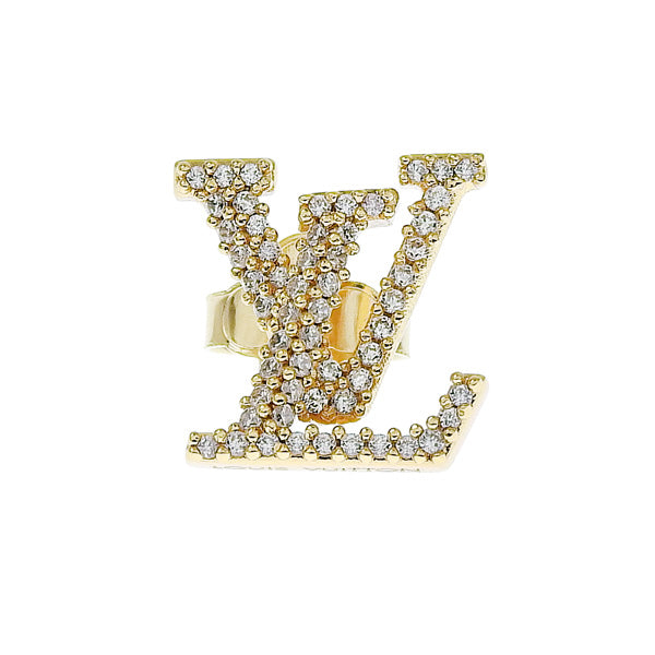 ルイヴィトン アクセサリー レディース ピアス ゴールド ピアス・LV アイコニック ストラス M00609 LOUIS VUITTON
