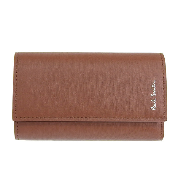 ポールスミス 小物 メンズ レディース キーケース 6連 カウレザー タン WALLET KEYCASE M1A1981-ISTRGS-62 PAUL SMITH