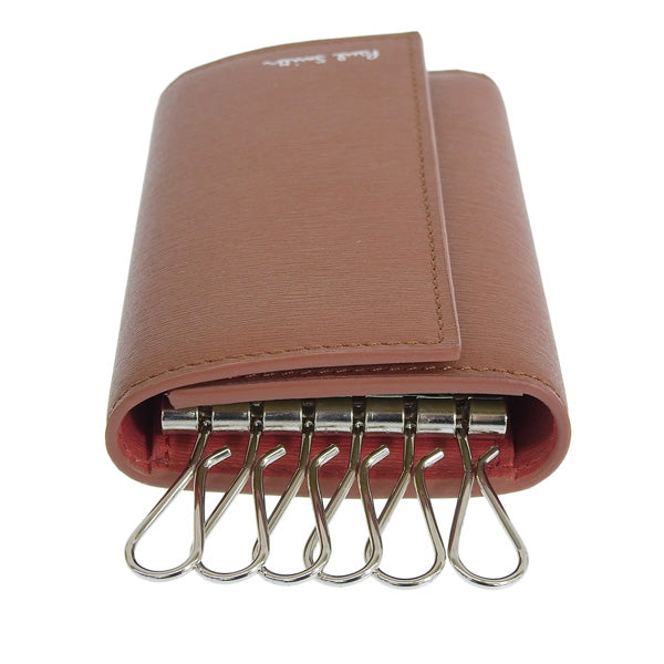 ポールスミス 小物 メンズ レディース キーケース 6連 カウレザー タン WALLET KEYCASE M1A1981-ISTRGS-62 PAUL SMITH