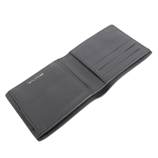 ポールスミス 財布 メンズ 二つ折り財布 ブラック WALLET B COIN M2A6078-KZEBRA-79 PAUL SMITH　一粒万倍日 母の日　土日祝も毎日発送します