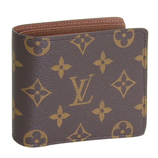 ルイヴィトン 財布 メンズ 二つ折り財布 モノグラム ブラウン ポルトフォイユ ミュルティプル Ｍ60895 LOUIS VUITTON 札入れ