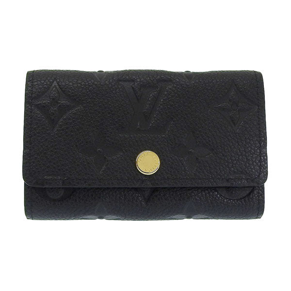 ルイヴィトン キーケース 6連  レディース モノグラム アンプラントレザー ブラック ミュルティクレ6 M64421 LOUIS VUITTON