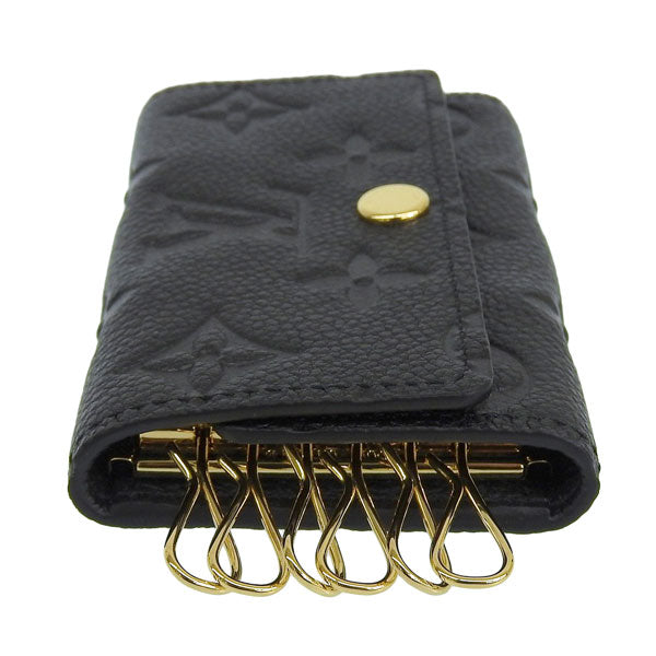 ルイヴィトン キーケース 6連  レディース モノグラム アンプラントレザー ブラック ミュルティクレ6 M64421 LOUIS VUITTON