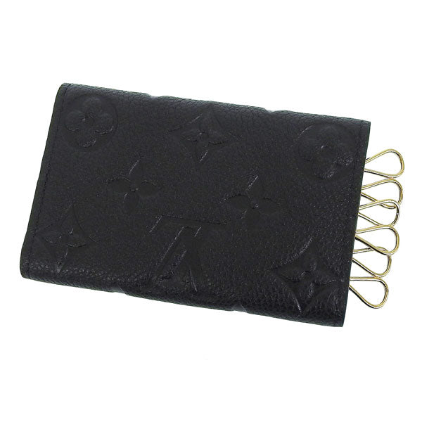 ルイヴィトン キーケース 6連  レディース モノグラム アンプラントレザー ブラック ミュルティクレ6 M64421 LOUIS VUITTON