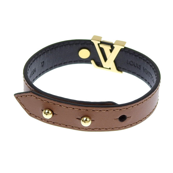 ルイヴィトン アクセサリー レディース ブレスレット 17 レザー ブラウン タン ブレスレット・LV アイコニック M8084F LOUIS VUITTON土日祝も毎日発送します