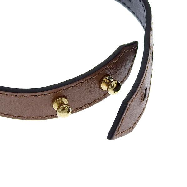 ルイヴィトン アクセサリー レディース ブレスレット 17 レザー ブラウン タン ブレスレット・LV アイコニック M8084F LOUIS VUITTON土日祝も毎日発送します