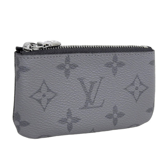 ルイヴィトン LOUIS VUITTON モノグラムエクリプス ポシェット クレ コインケース 小物 グレー×ブラック メンズ レディース m80905 父の日