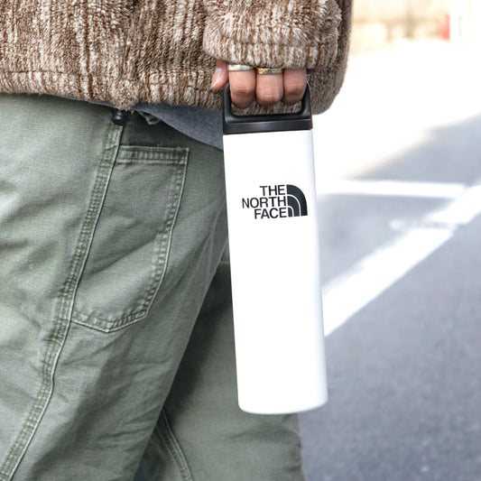 ノースフェイス 小物 メンズ レディース 水筒 591ml ホワイト TNF THERMAL BOTTEL 591ML NA5CP08A-WHT THE NORTH FACE 母の日　土日祝も毎日発送します