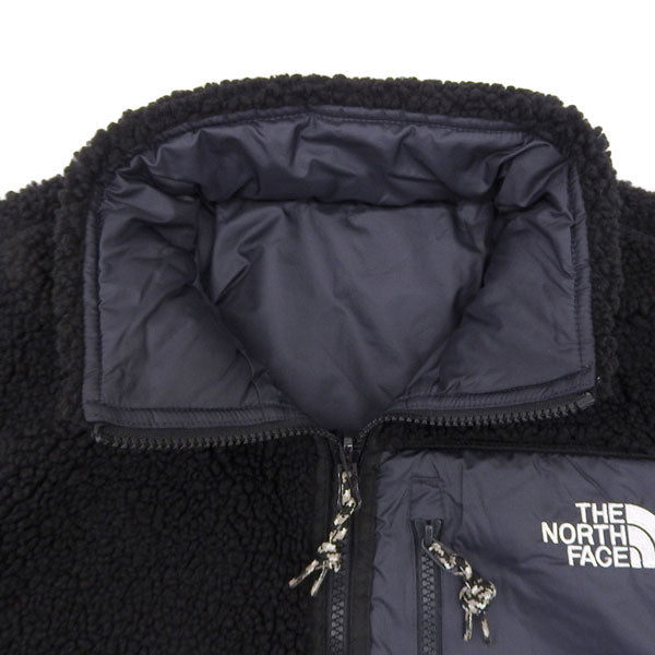 ノースフェイス ボアフリースアノラックパーカー メンズ レディース アウター リバーシブル XL ブラック PLAY GREEN RVS FLEECE ANORAK NJ4FP56A-BLK105 THE NORTH FACE