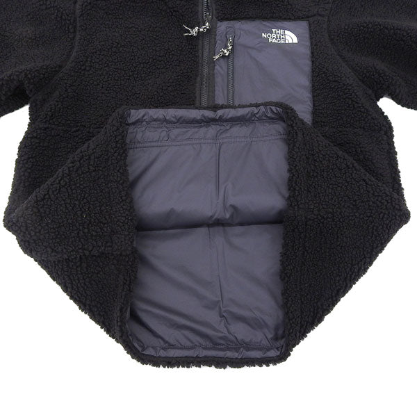 ノースフェイス ボアフリースアノラックパーカー メンズ レディース アウター リバーシブル XL ブラック PLAY GREEN RVS FLEECE ANORAK NJ4FP56A-BLK105 THE NORTH FACE