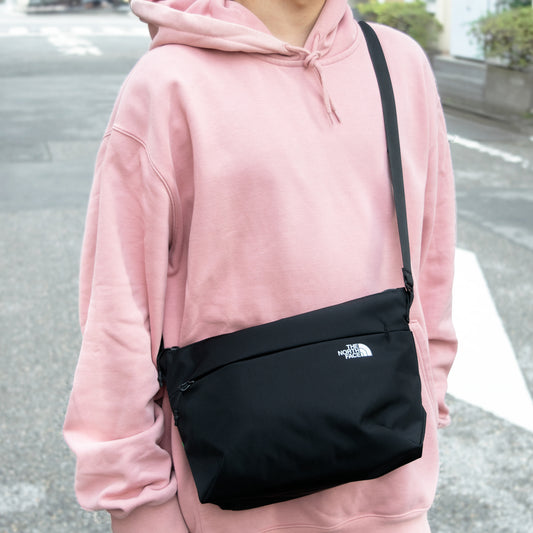 ノースフェイス バッグ メンズ レディース ショルダーバッグ ブラック SIMPLE CROSS BAG M NN2PP58A-BLK THE NORTH FACE 母の日　土日祝も毎日発送します