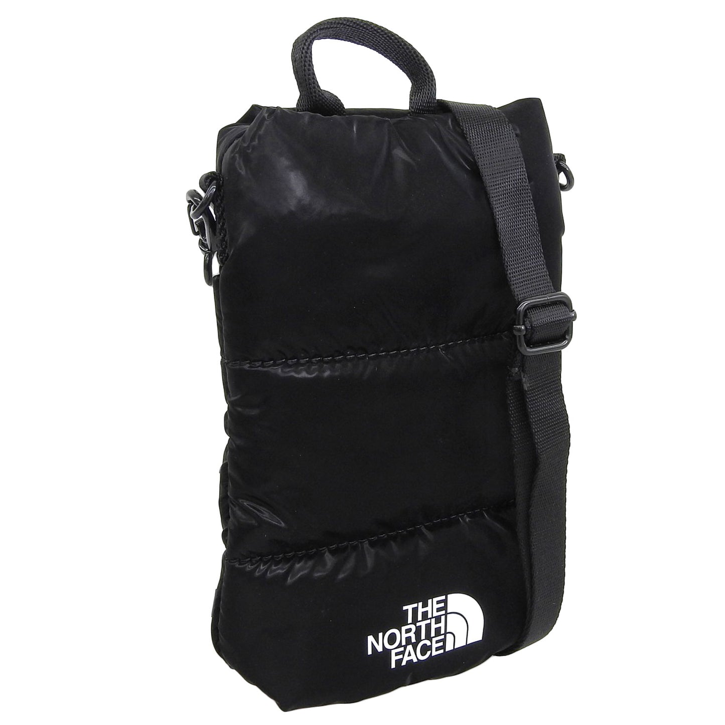ノースフェイス バッグ メンズ レディース ショルダーバッグ ナイロン ブラック K'S PADDING CROSS BAG MINI NN2PQ56R-RBK THE NORTH FACE