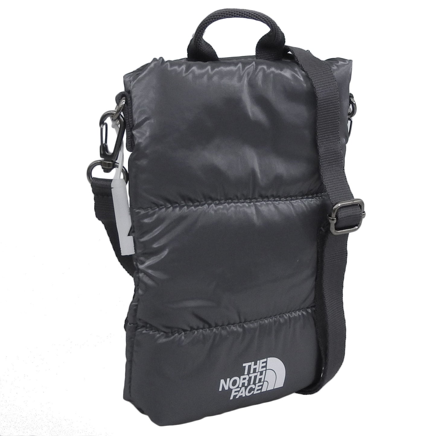 ノースフェイス バッグ メンズ レディース ショルダーバッグ ナイロン シルバーグレー K'S PADDING CROSS BAG MINI NN2PQ56S-SVG THE NORTH FACE