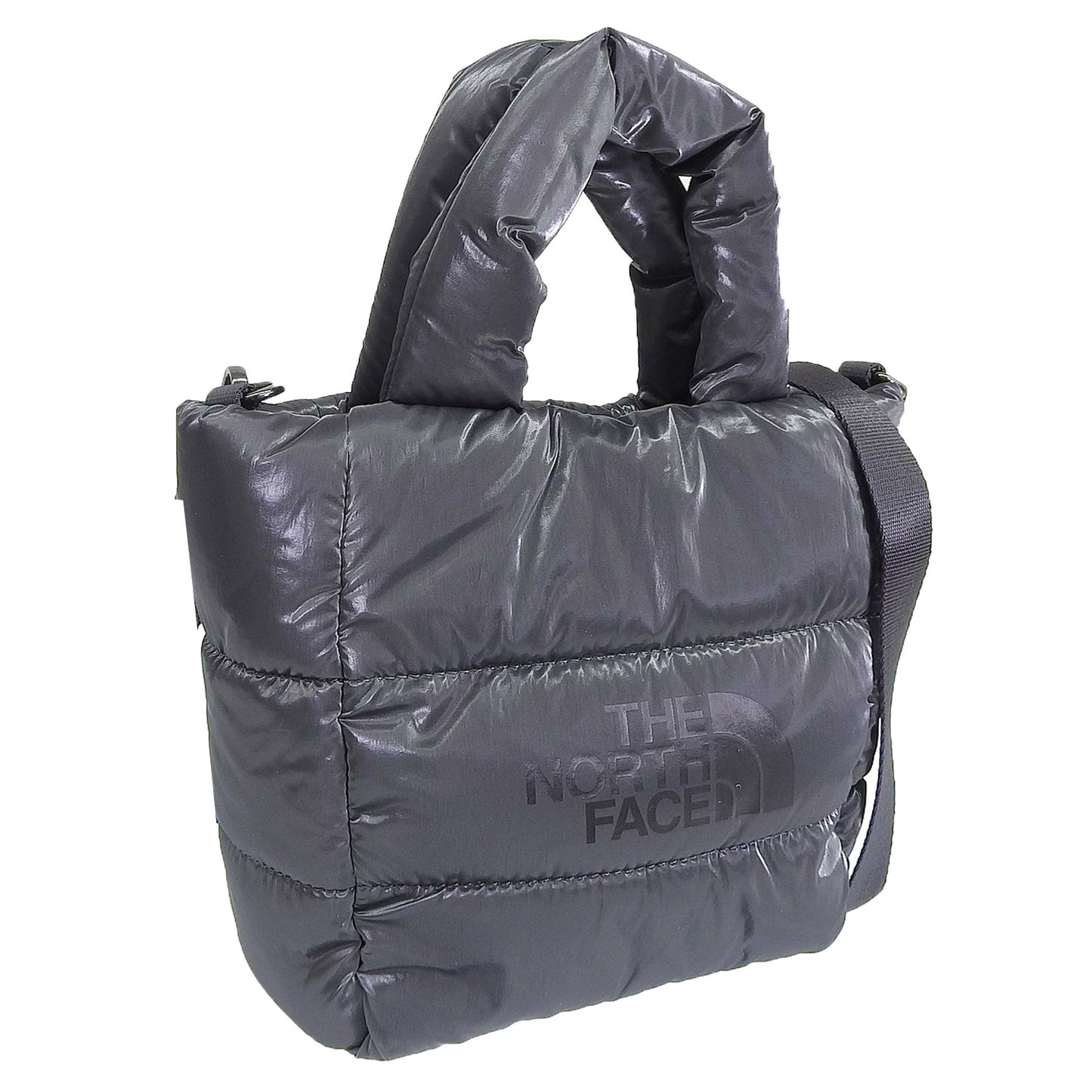 ノースフェイス バッグ メンズ レディース 2WAY ショルダーバッグ ナイロン シルバーグレー プランピー トートバッグ PLUMPY TOTE BAG MINI NN2PQ59L-SVG THE NORTH FACE