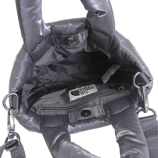 ノースフェイス バッグ メンズ レディース 2WAY ショルダーバッグ ナイロン シルバーグレー プランピー トートバッグ PLUMPY TOTE BAG MINI NN2PQ59L-SVG THE NORTH FACE