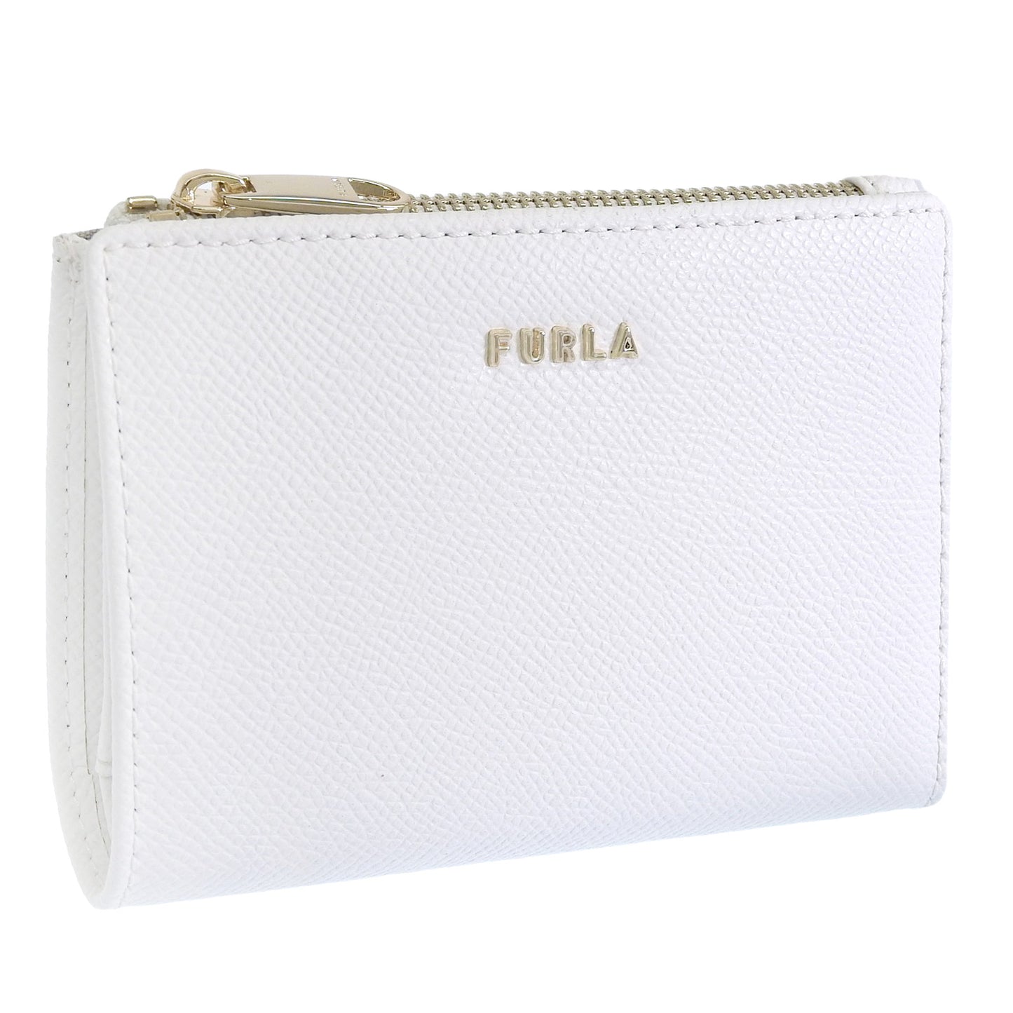フルラ 財布 レディース 二つ折り財布 アウトレット レザー ホワイト FURLA CLASSIC S BI FOLD S Z/W WALLET PCK5CL0BX030601B00