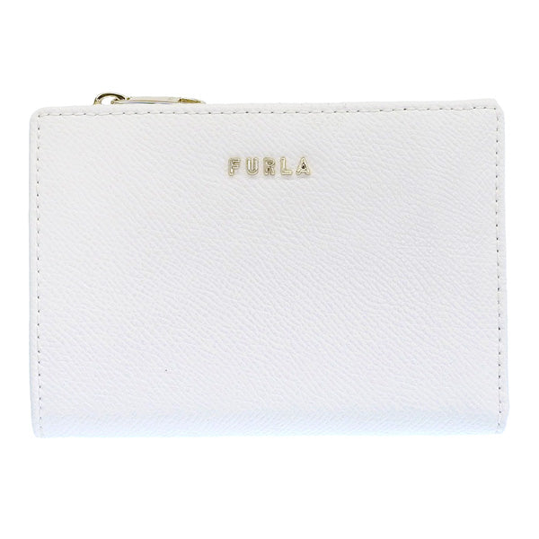 フルラ 財布 レディース 二つ折り財布 アウトレット レザー ホワイト FURLA CLASSIC S BI FOLD S Z/W WALLET PCK5CL0BX030601B00