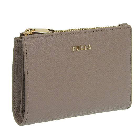 フルラ 財布 レディース 二つ折り財布 アウトレット レザー グレー CLASSIC S BI FOLD W ZIP PCK5CL0BX03062572S FURLA 母の日　土日祝も毎日発送します