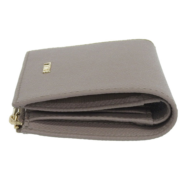 フルラ 財布 レディース 二つ折り財布 アウトレット レザー グレー CLASSIC S BI FOLD W ZIP PCK5CL0BX03062572S FURLA 母の日　土日祝も毎日発送します