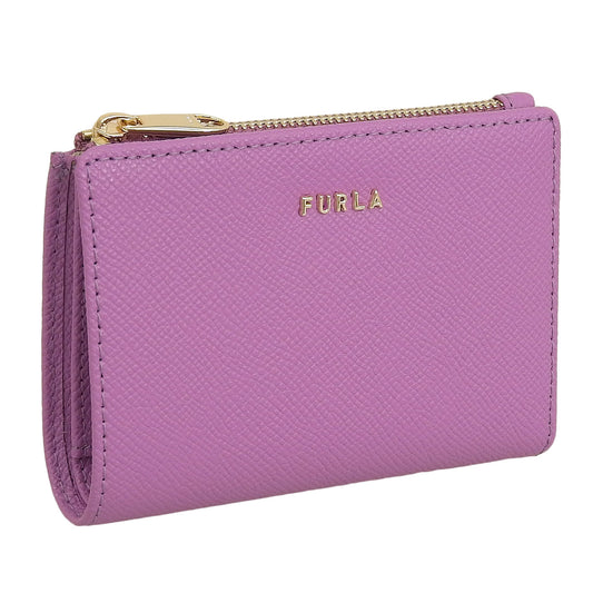 フルラ 財布 レディース 二つ折り財布 アウトレット レザー ヴァイオレット FURLA CLASSIC S BI FOLD W/ZIP PCK5CL0BX03063242S