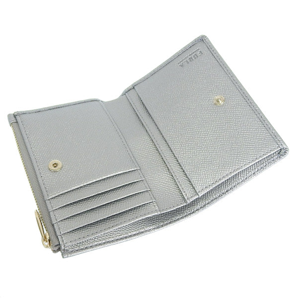 フルラ 財布 レディース 二つ折り財布 アウトレット レザー シルバー FURLA CLASSIC S BI FOLD S Z/W WALLET PCK5CL0BX0342Y3000