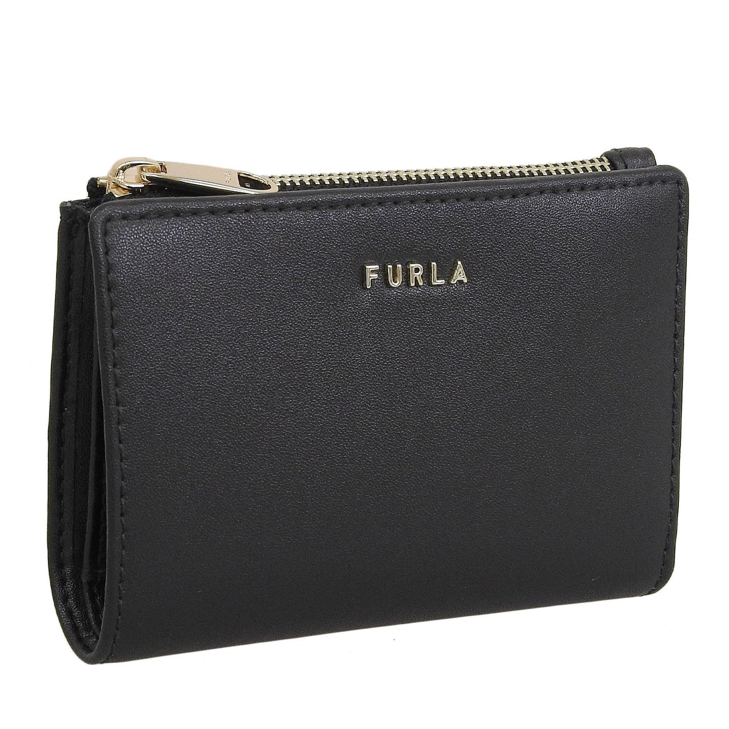 フルラ 財布 レディース 二つ折り財布 アウトレット レザー ブラック FURLA CLASSIC S BI-FOLD S Z/W WALLET PCK5CL0BX3104O6000