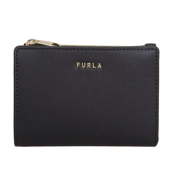 フルラ 財布 レディース 二つ折り財布 アウトレット レザー ブラック FURLA CLASSIC S BI-FOLD S Z/W WALLET PCK5CL0BX3104O6000