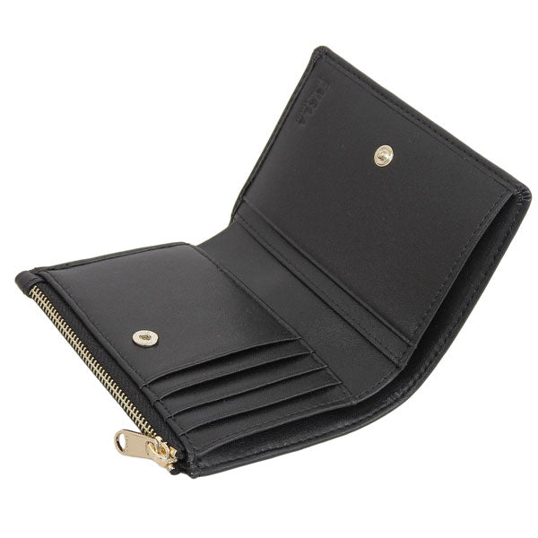 フルラ 財布 レディース 二つ折り財布 アウトレット レザー ブラック FURLA CLASSIC S BI-FOLD S Z/W WALLET PCK5CL0BX3104O6000