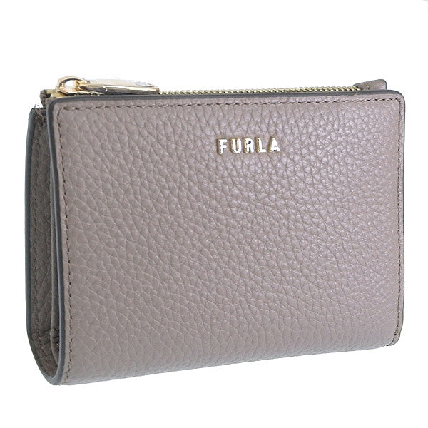 フルラ 財布 レディース 二つ折り財布 アウトレット レザー グレー リッツィー RITZY S BI-FOLD W ZIP PCO9RZYBX03052572S FURLA 母の日　土日祝も毎日発送します