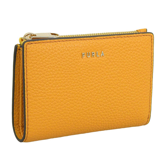 フルラ 財布 レディース 二つ折り財布 アウトレット レザー イエロー リッツィー FURLA RITZY BI-FOLD MINI W ZIP WALLET PCO9RZYBX03052783S