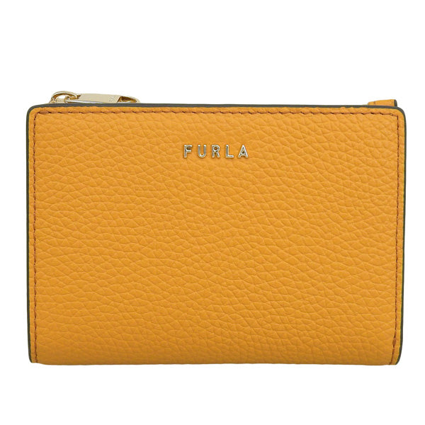フルラ 財布 レディース 二つ折り財布 アウトレット レザー イエロー リッツィー FURLA RITZY BI-FOLD MINI W ZIP WALLET PCO9RZYBX03052783S