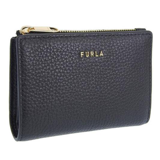 フルラ 財布 レディース 二つ折り財布 アウトレット レザー ブラック RITZY S BI-FOLD W/ZIP PCO9RZYBX0305O6000 FURLA 母の日　土日祝も毎日発送します