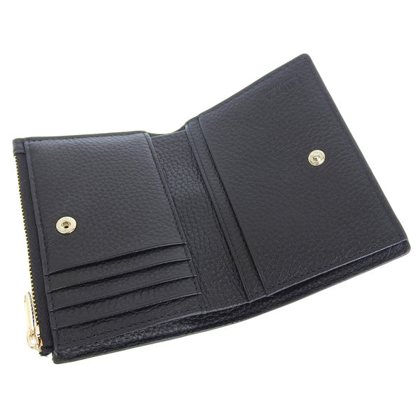 フルラ 財布 レディース 二つ折り財布 アウトレット レザー ブラック RITZY S BI-FOLD W/ZIP PCO9RZYBX0305O6000 FURLA 母の日　土日祝も毎日発送します