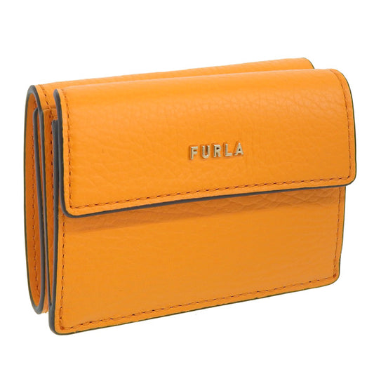 フルラ 財布 レディース 三つ折り財布 レザー オレンジ FURLA BABYLON S COMPACT WALLET TRIFORD PCY9UNOHSF0001555S FURLA