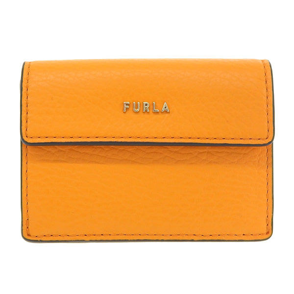 フルラ 財布 レディース 三つ折り財布 レザー オレンジ FURLA BABYLON S COMPACT WALLET TRIFORD PCY9UNOHSF0001555S FURLA