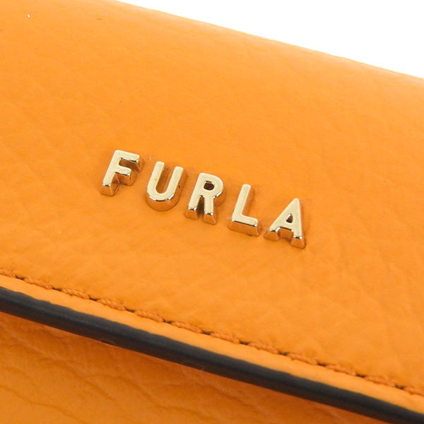 フルラ 財布 レディース 三つ折り財布 レザー オレンジ FURLA BABYLON S COMPACT WALLET TRIFORD PCY9UNOHSF0001555S FURLA