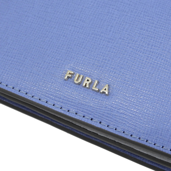 フルラ 名刺入れ レディース カードケース レザー ブルー FURLA BABYLON S CARD CASE pcz1unob300001335s FURLA ブランド