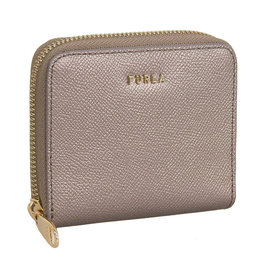 フルラ 財布 レディース 二つ折り財布 アウトレット レザー グレー FURLA CLASSIC S ZIP AROUND WALLET PS86CL0BX03422572S