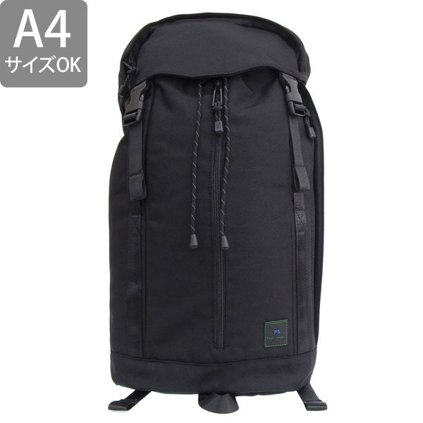 ポールスミス バッグ メンズ リュックサック アウトレット ブラック ユーティリティN PSMB0176 PAUL SMITH A4対応