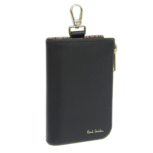 ポールスミス 小物 メンズ レディース キーケース アウトレット レザー ダークグリーン PSME0115 PAUL SMITH 母の日　土日祝も毎日発送します