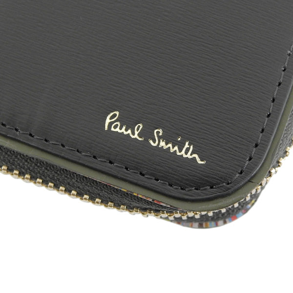 ポールスミス 小物 メンズ レディース キーケース アウトレット レザー ダークグリーン PSME0115 PAUL SMITH 母の日　土日祝も毎日発送します