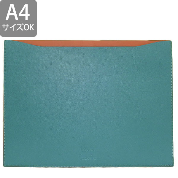 ポールスミス バッグ メンズ クラッチバッグ アウトレット レザー ターコイズ PSME0135 PAUL SMITH A4対応 母の日　土日祝も毎日発送します